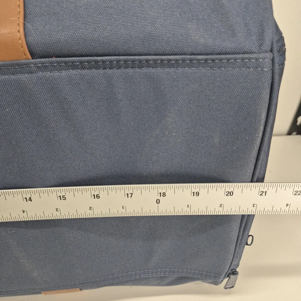 Herschel Novel Duffle Bag Navy Tan Retail: $120